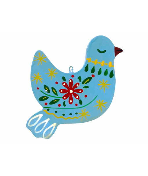 Pakabinama dekoracija melsvas paukštelis